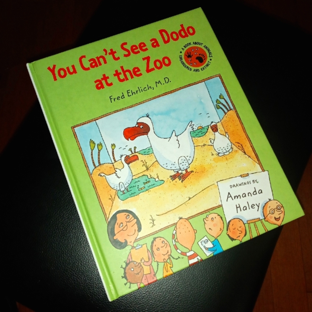 FREE*❤️You Can't See A Dodo At The Zoo hardcover kids book Fred Ehrlich